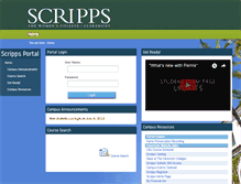 Tablet Screenshot of mycampus.scrippscollege.edu